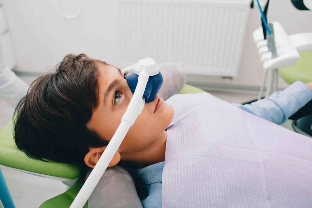 Does my child really need sleep dentistry? 1 Dentist Guelph Nitrous oxide laughing gas for kids